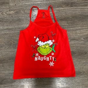 NWOT DR SEUSS Naughty Grinch Tank